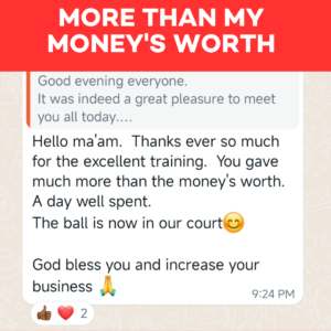 PFB Testimonial